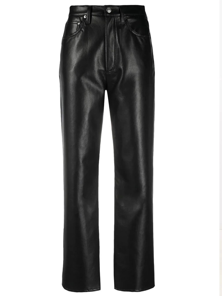 Agolde Recycled Leather 90`S Pinch Waist